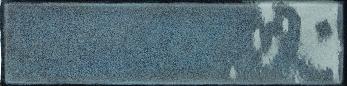Ceramiche Settecento, Karma - 154103 - Grigio, Glossy, 7.6x30.5cm, 10.00mm, Rett.
