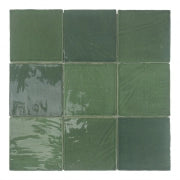 Dune Ceramica, Tabarca - 188251 - Verde, Glossy , 15x15cm, 8.00mm
