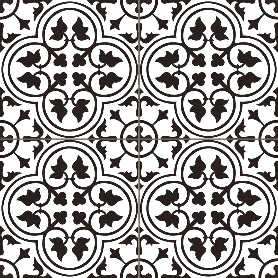 Prissmacer, Pre. Hampton/pre. Howard - Pre. Hampton Black, Matt, 45x45cm, 8.50mm, Rett.