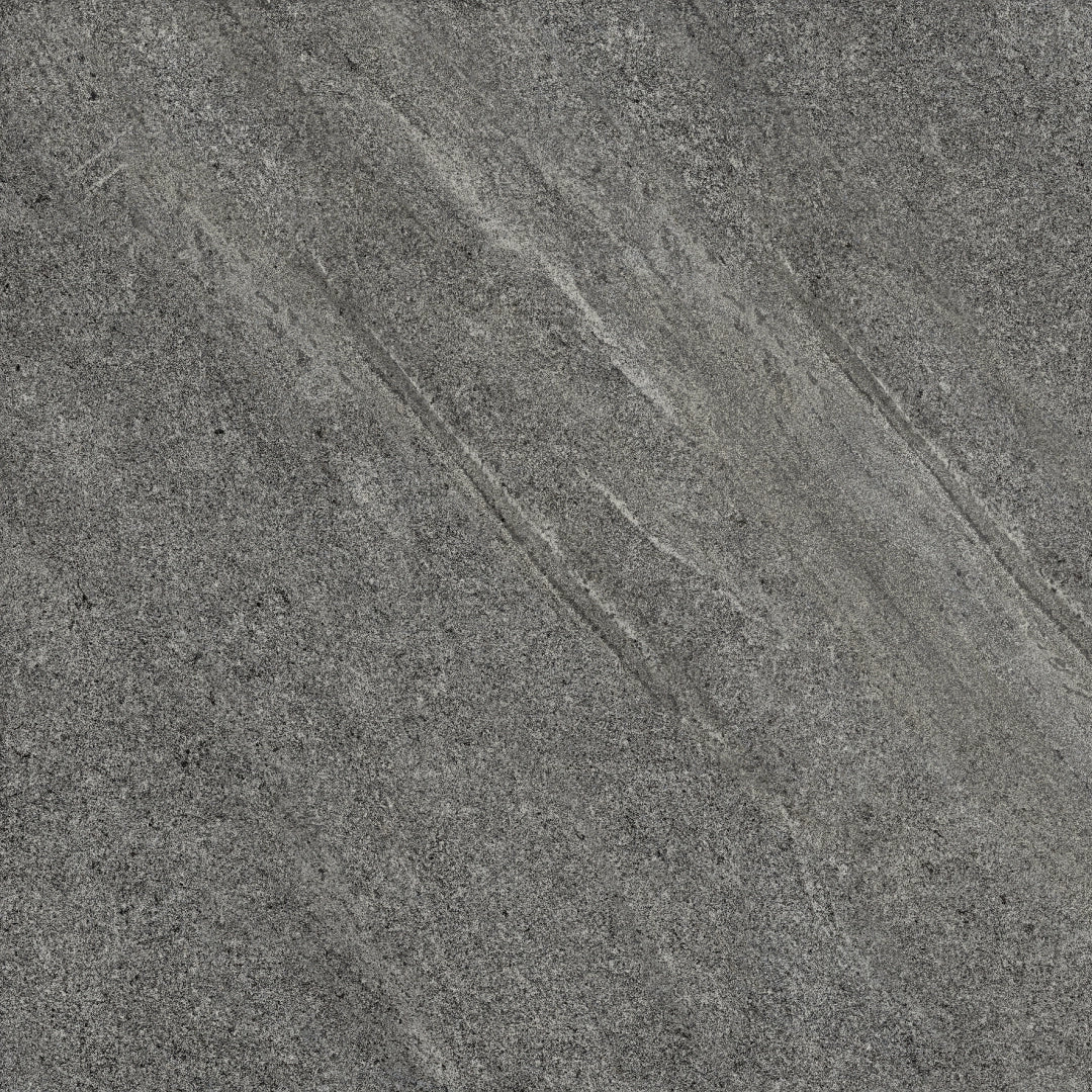 Tuscania Ceramiche, Limestone - L5W9 - Coal, Strutturato, 61x61cm, 20.00mm, Rett.