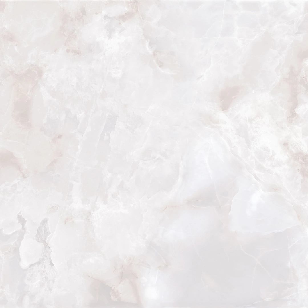 Versace Tiles, Emote - 262500 - Onice Bianco, Lappato, 78x78cm, 10.00mm, Rett.