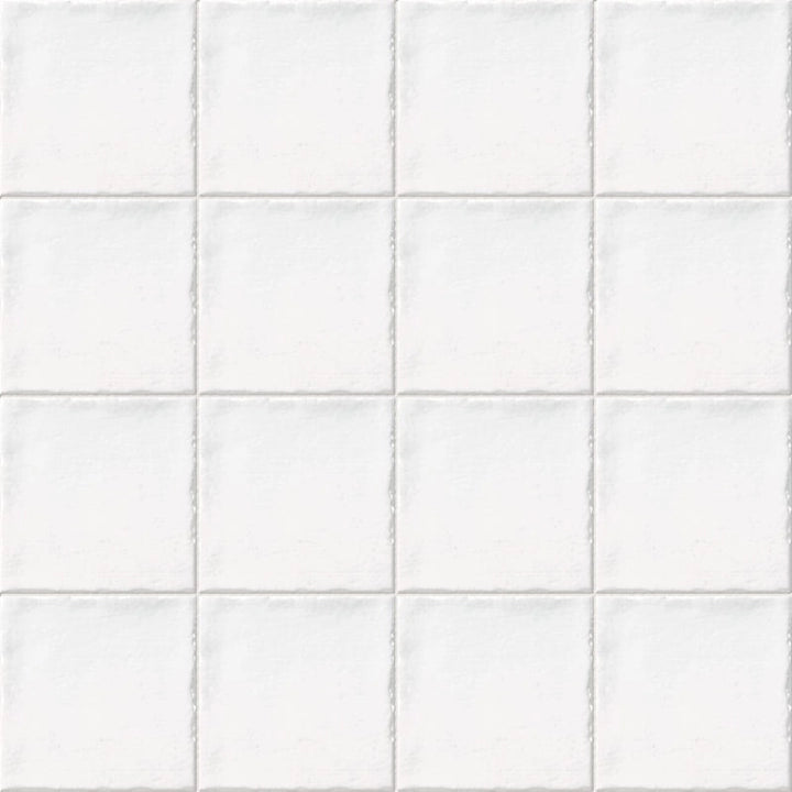 Mainzu, Estil Antic - Blanco, Brillo, 15x15cm, 10.00mm