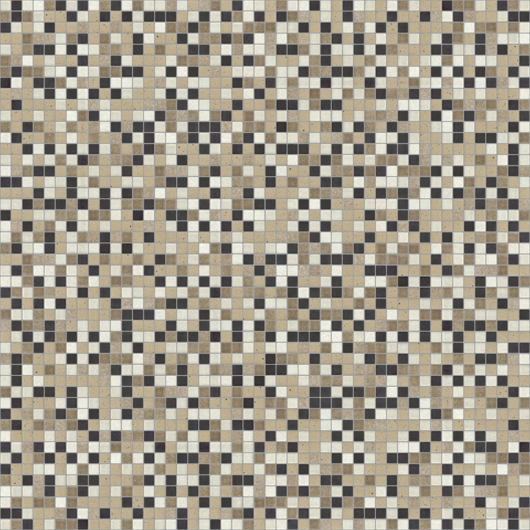 Appiani, Mix Neutral - XMBM 705 - Metropolitan Bump 05 Flos/Zirconio/ViburnoCacao, Naturale (2.5x2.5), 30x30cm, 7.20mm