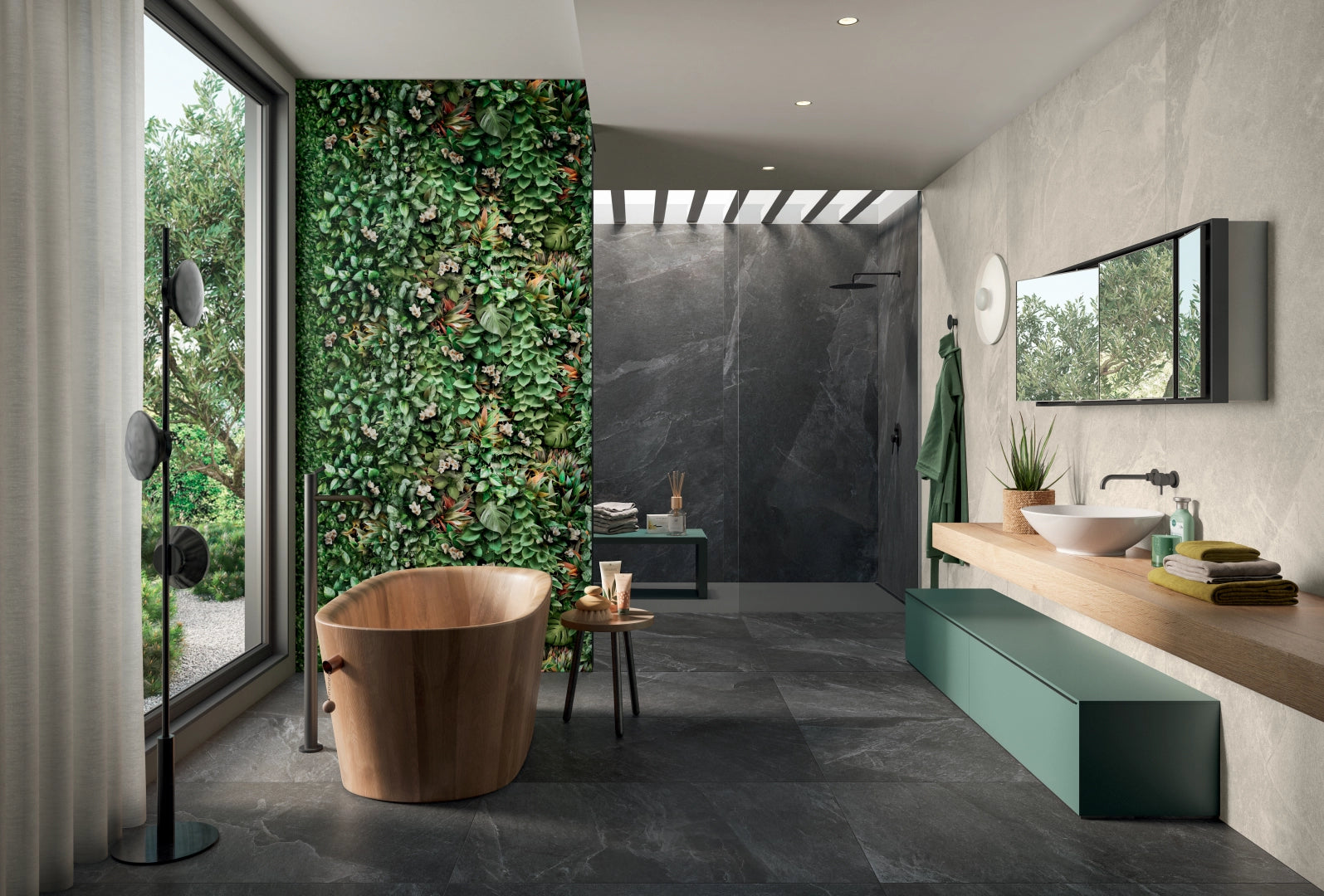 Panaria Ceramica, Stone Trace - PZXST30 - Glade, Naturale, 60x120cm, 6.00mm, Rett.