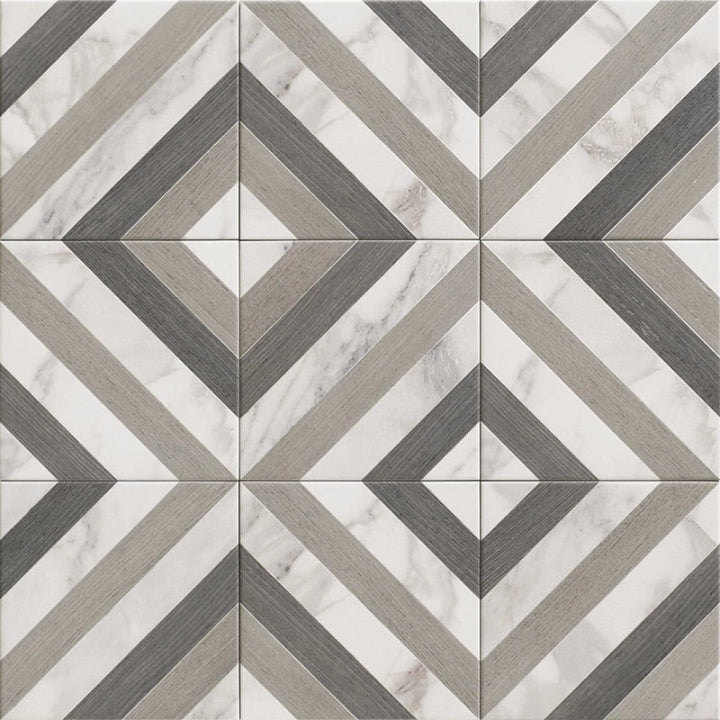 Mainzu, Versailles - Wood, Mate, 20x20cm, 10.00mm