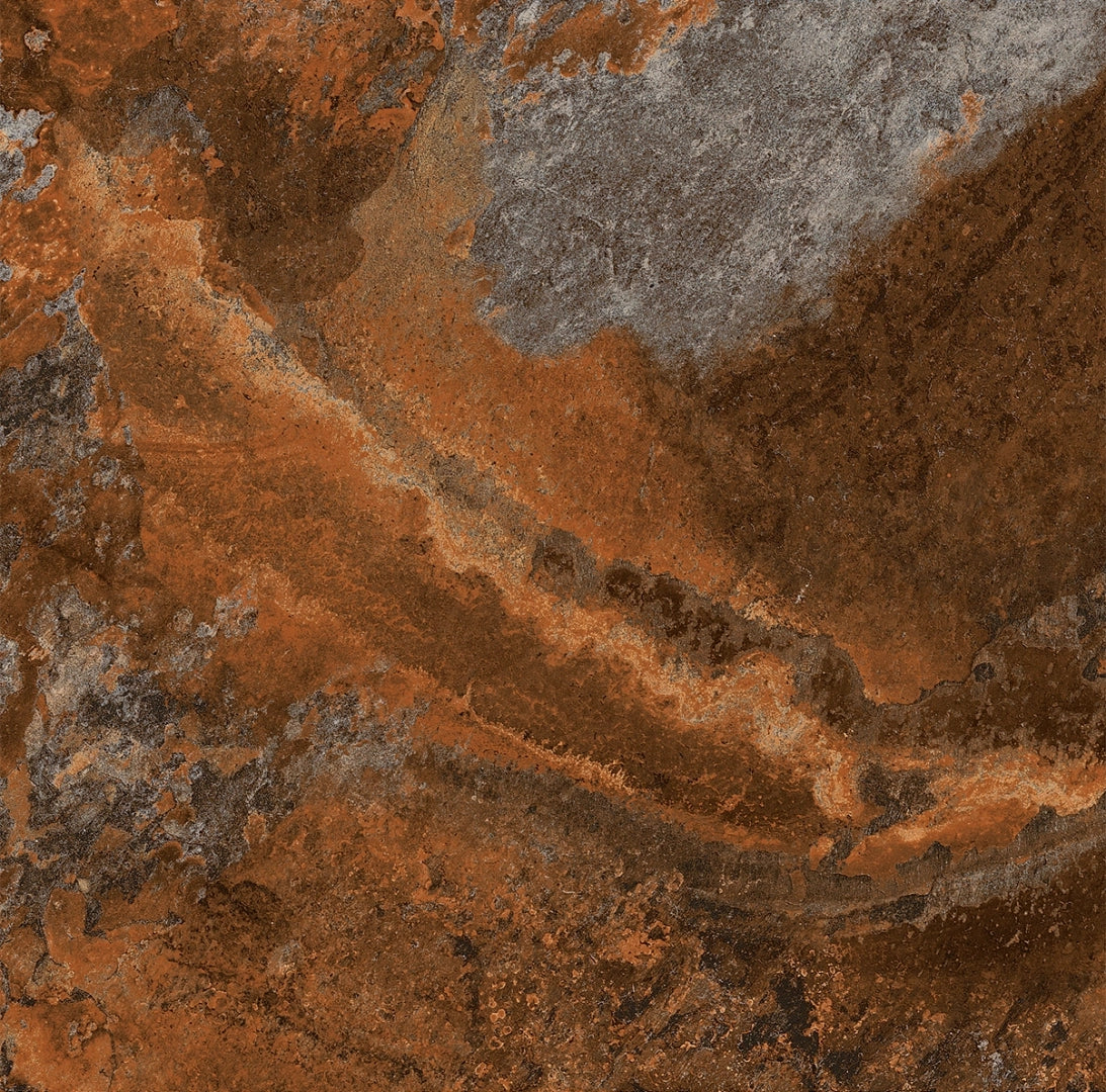 Pamesa, Slate Way - Brown, Semipulido, 60x60cm, 9.50mm, Rett.