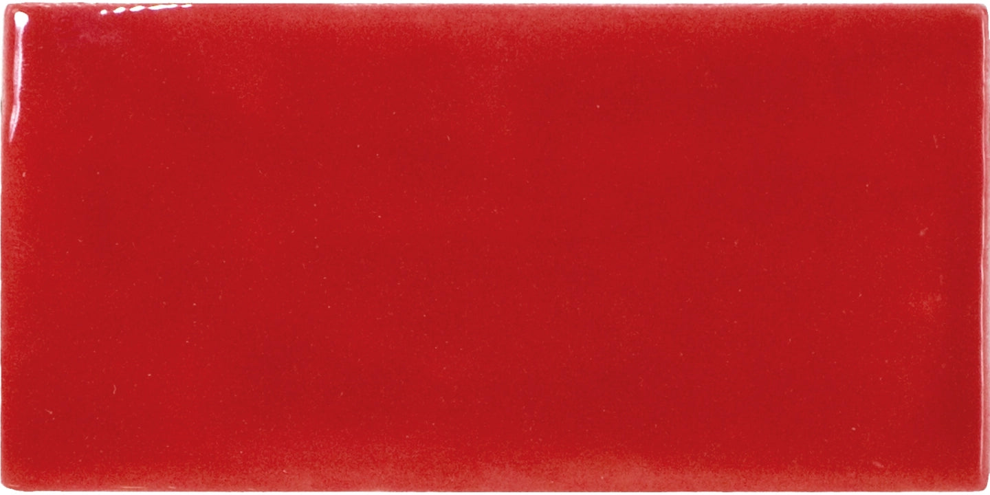 Equipe Ceramicas, Masía - 21330---Rosso,-Lucido,-7.5x15cm,-9.00mm,-Rett.