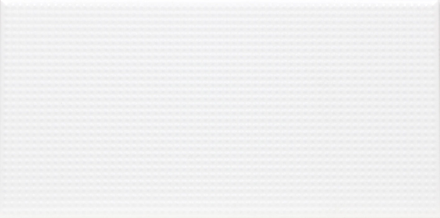 Fabresa, Pepita - White, Matt, 10x20cm, 10.00mm