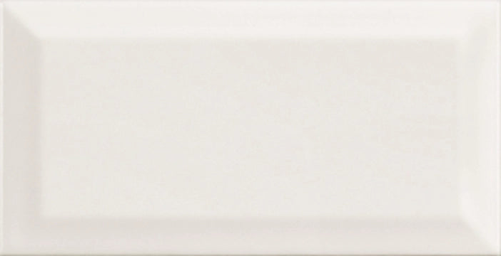Equipe Ceramicas, Metro - 14026---White,-Matt,-10x20cm,-9.00mm,-Rett.