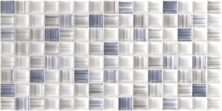 Alaplana Ceramica, Liquid - Blue Lines, Mate, 25x50cm, 10.00mm