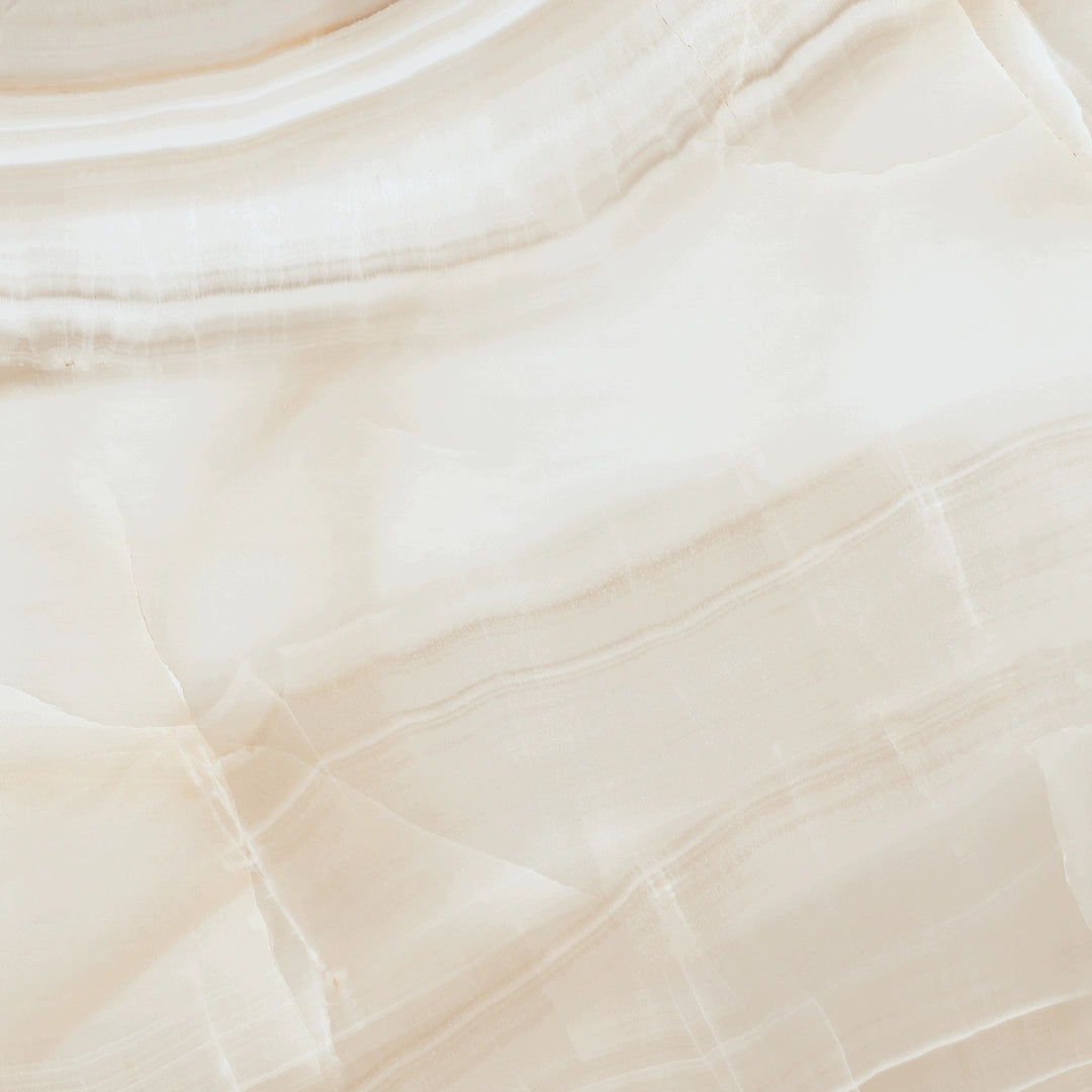 Ecoceramic, Onice - PB0440---Light-Beige,-Brillo,-60.8x60.8cm,-10.00mm