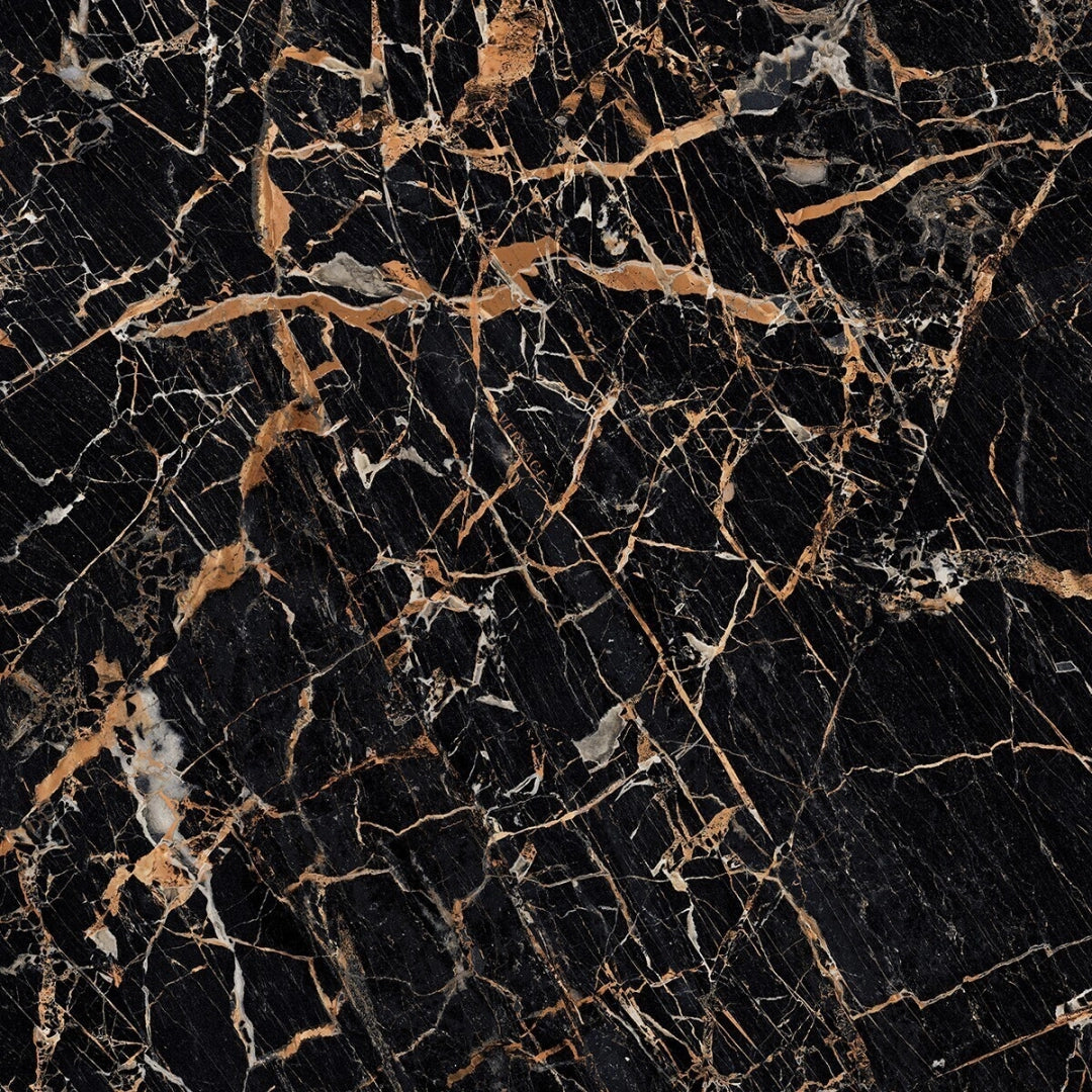 Versace Tiles, Maximvs - G67574 - Black & Gold, Naturale, 120x120cm, 10.00mm, Rett.
