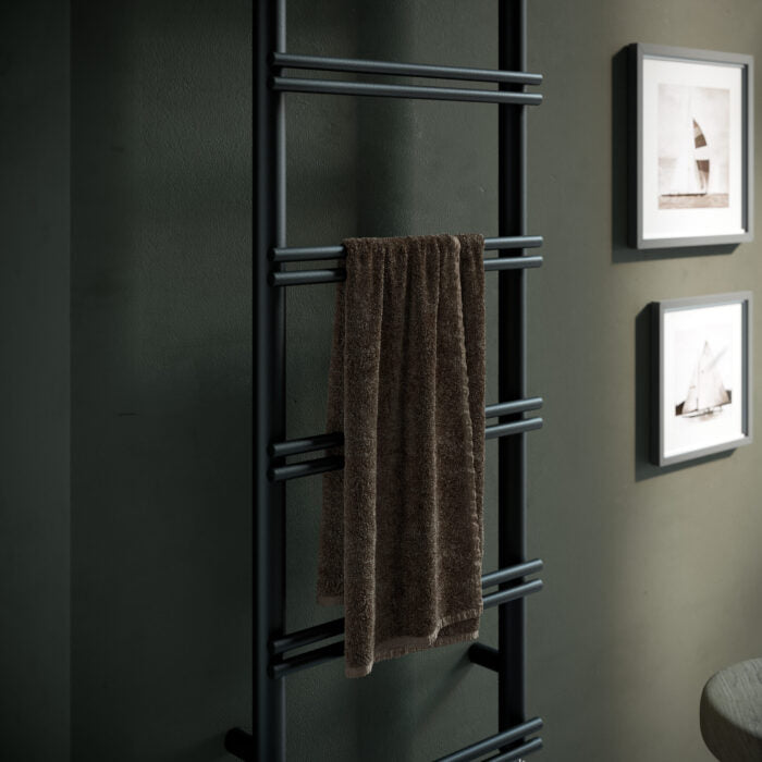 Instamat Emma Elektrische radiator - 250W - 101,6x50cm - Mat Zwart -  EM100.50EK01