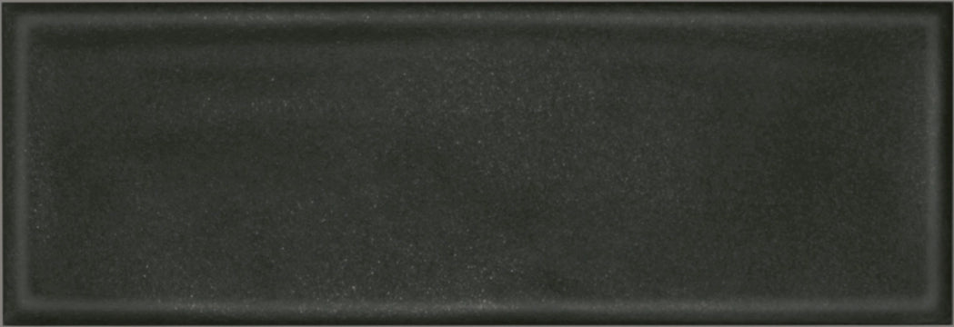 Ceramiche Campogalliano, Glassalike - Nero, Naturale, 10x30cm, 10.00mm
