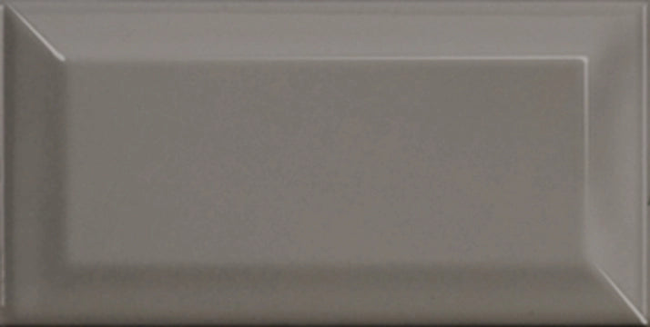 Equipe Ceramicas, Metro - 20903---Dark-Grey,-Lucido,-7.5x15cm,-9.00mm,-Rett.