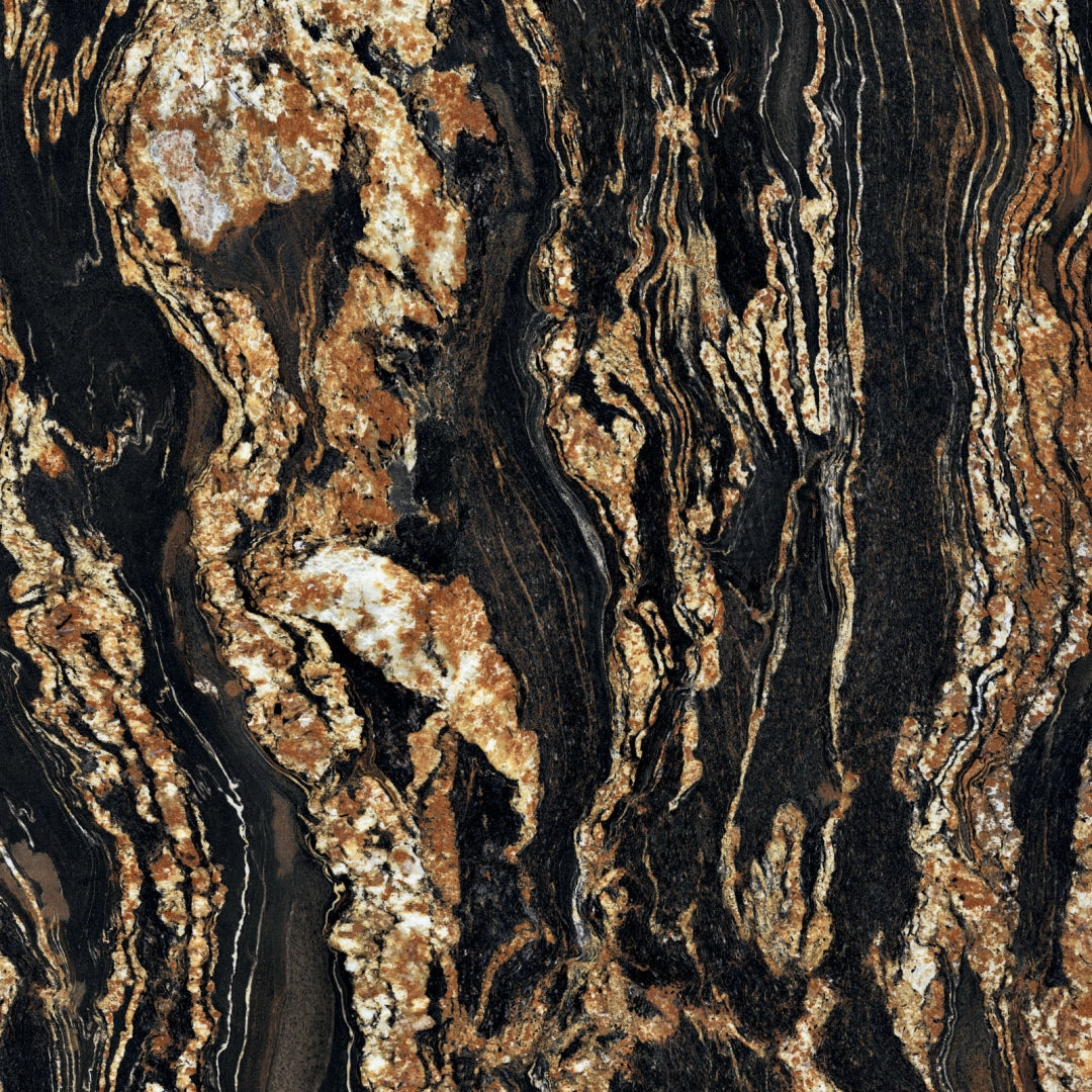 Desvres Ariana, Nobile - 0005360 - Black Taurus, Lux, 120x120cm, 8.50mm, Rett.
