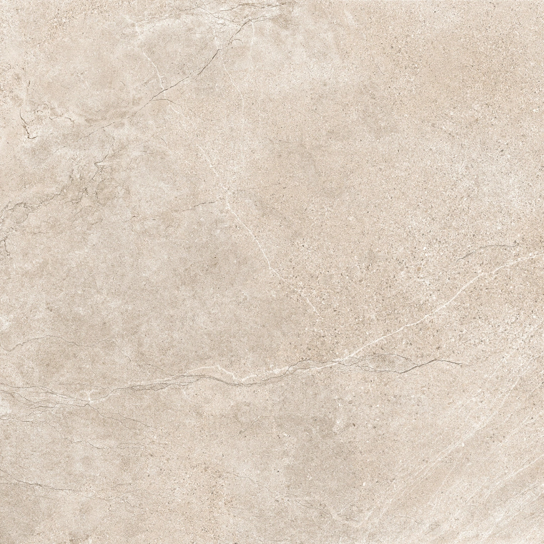 Novabell, Aspen - APN 124R - Sandmoon, Natural, 100x100cm, 20.00mm, Rett.