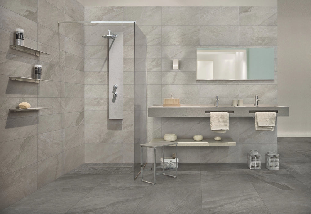 Arpa Ceramiche, Montblanc - Grey, Matt, 60x120cm, 20.00mm, Rett.