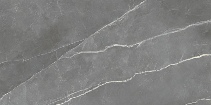 Saime Ceramiche, Royal - Grey, Lucido, 60x120cm, 9.00mm, Rett.