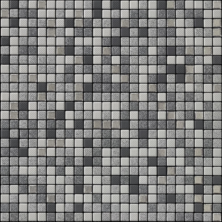 Appiani, Mix Denim - X DEN 402 - Mix Avio Avio/Avio 85/Avio 50/Avio 15/Bianco Tela , Naturale, 30x30cm, 7.20mm