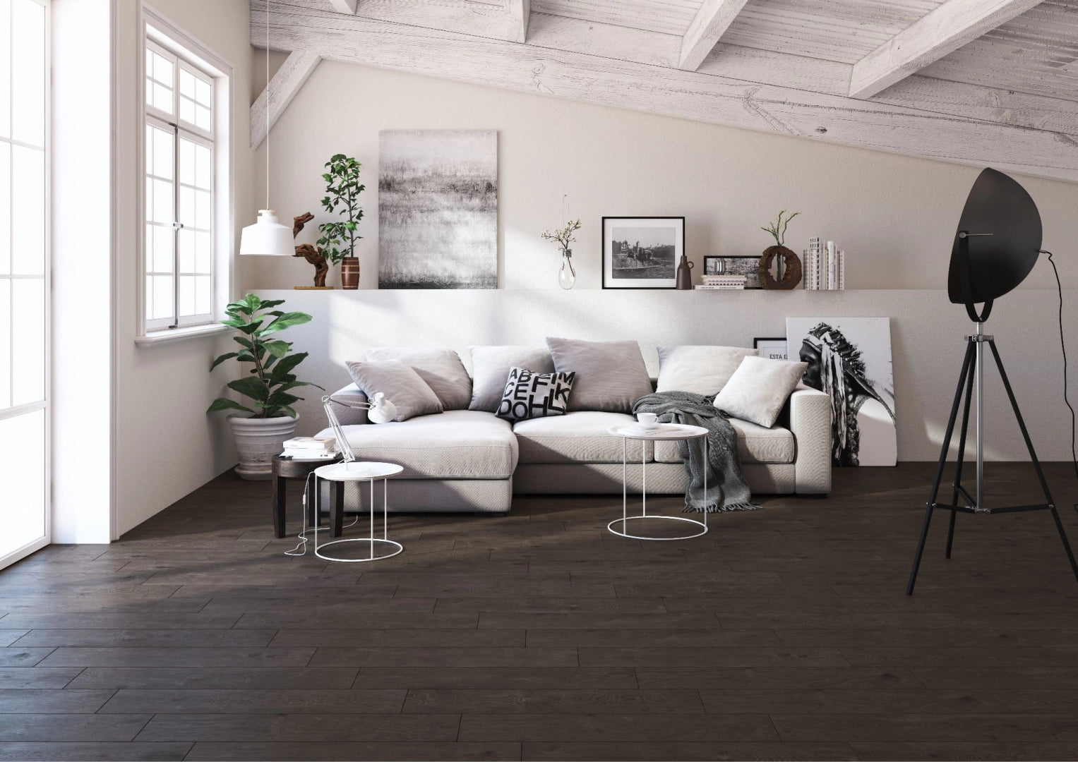 Newker, Alpine - M45 - Oak, Matt, 60x120cm, 10.50mm, Rett.