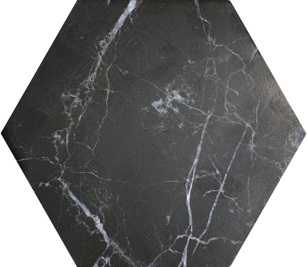Prissmacer, Marquina/Mt. Morvedre/Mt. Paonaz - Marquina Black, Matt, 20x24cm, 11.00mm, Rett.