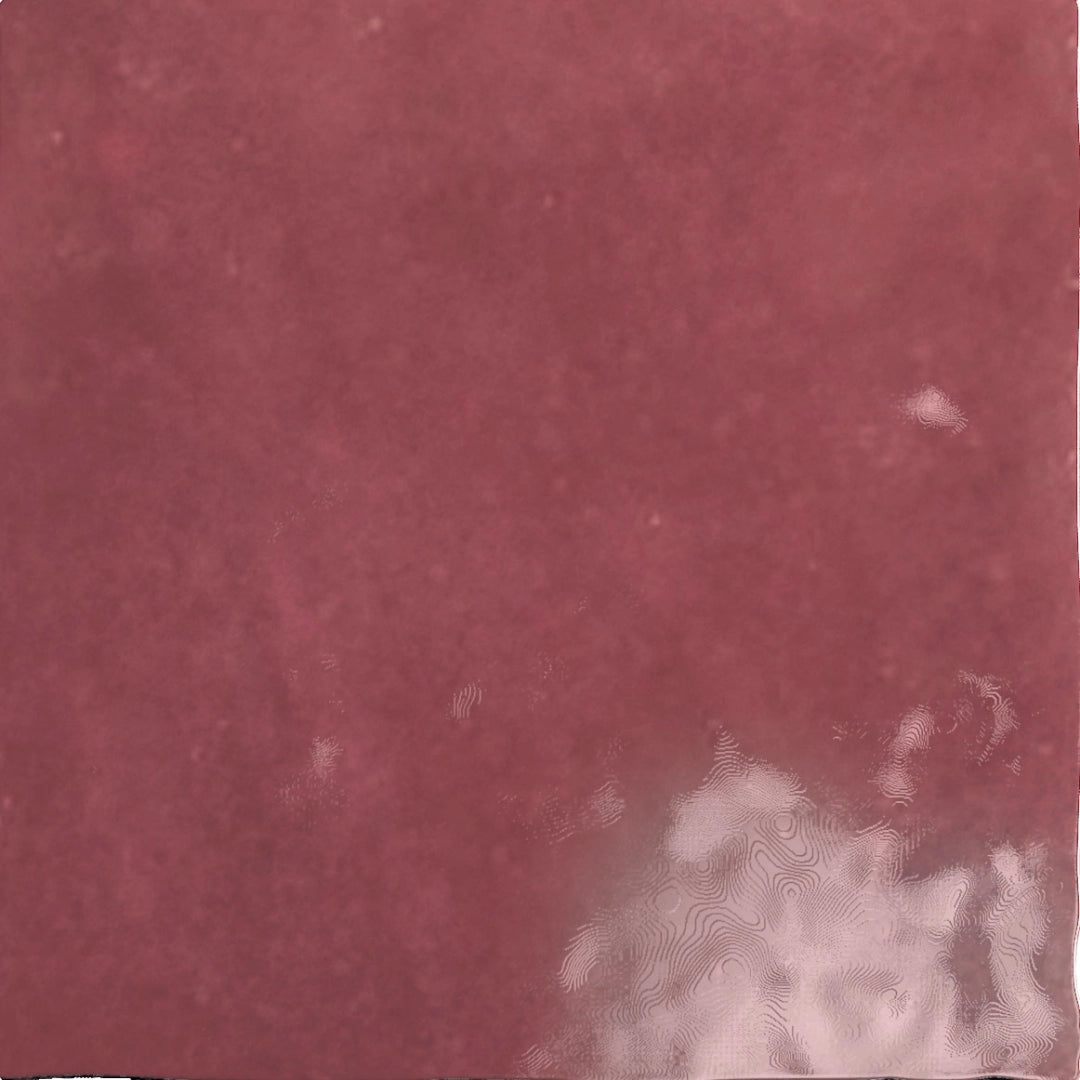 Equipe Ceramicas, Artisan - 24457---Burgundy,-Lucido,-13.2x13.2cm,-9.00mm,-Rett.