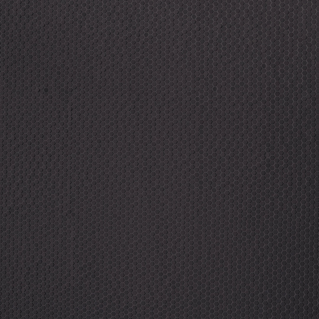 Mutina, Phenomenon - TYPHA06 - Nero, Honeycomb A, 30x30cm, 7.00mm