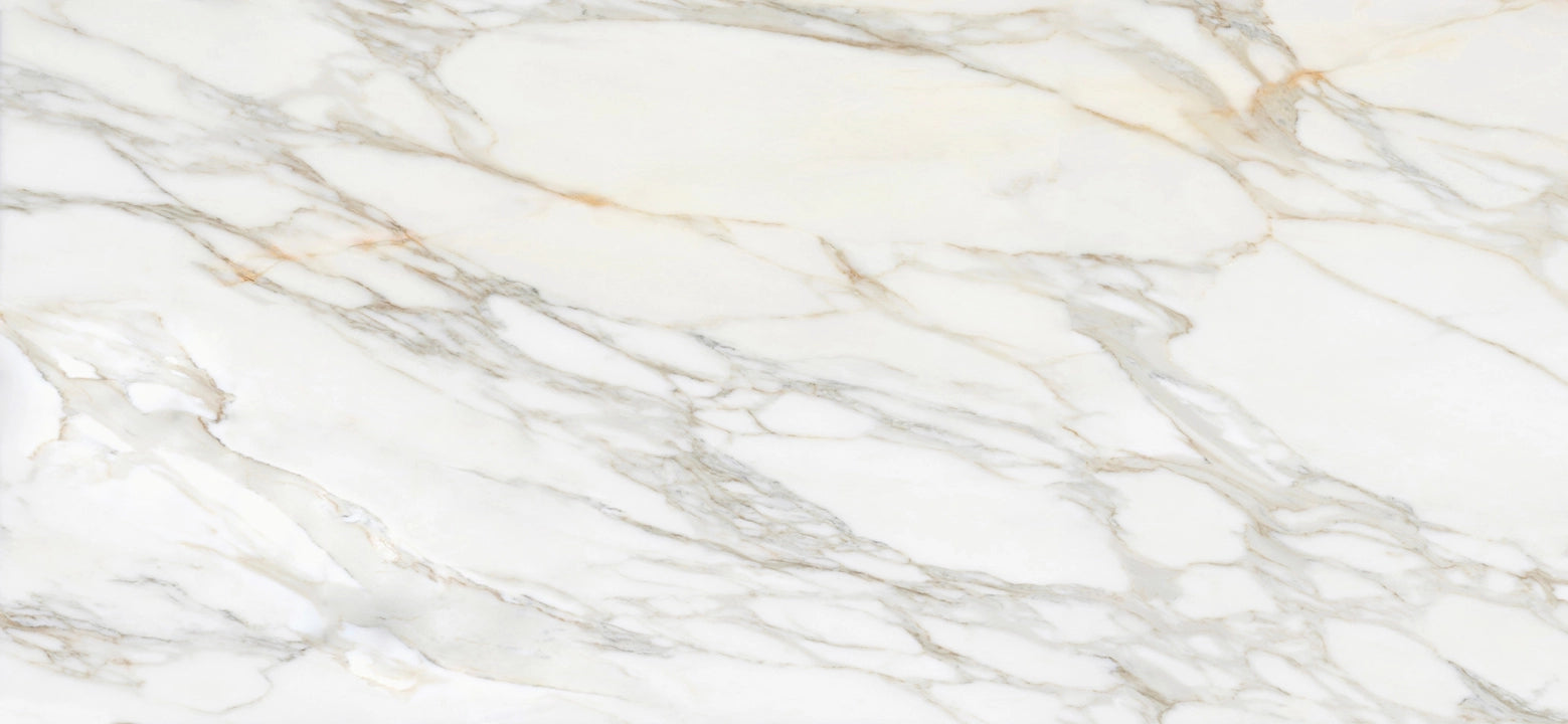 Apavisa, Borghini - White, Polished, 120x260cm, 6.00mm, Not rectified