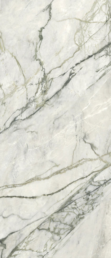 Lea Ceramiche, Synesthesia - LS6S5X0 - Calacatta Emerald, Levigato, 120x278cm, 6.00mm, Rett.