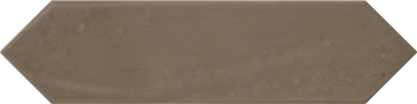 Ceramiche Settecento, Crayons - 167019 - Taupe, Matt, 7.5x30cm, 10.00mm