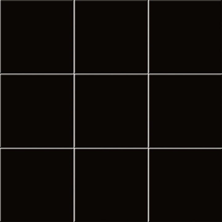 Mainzu, Vitta - Negro, Brillo, 20x20cm, 10.00mm