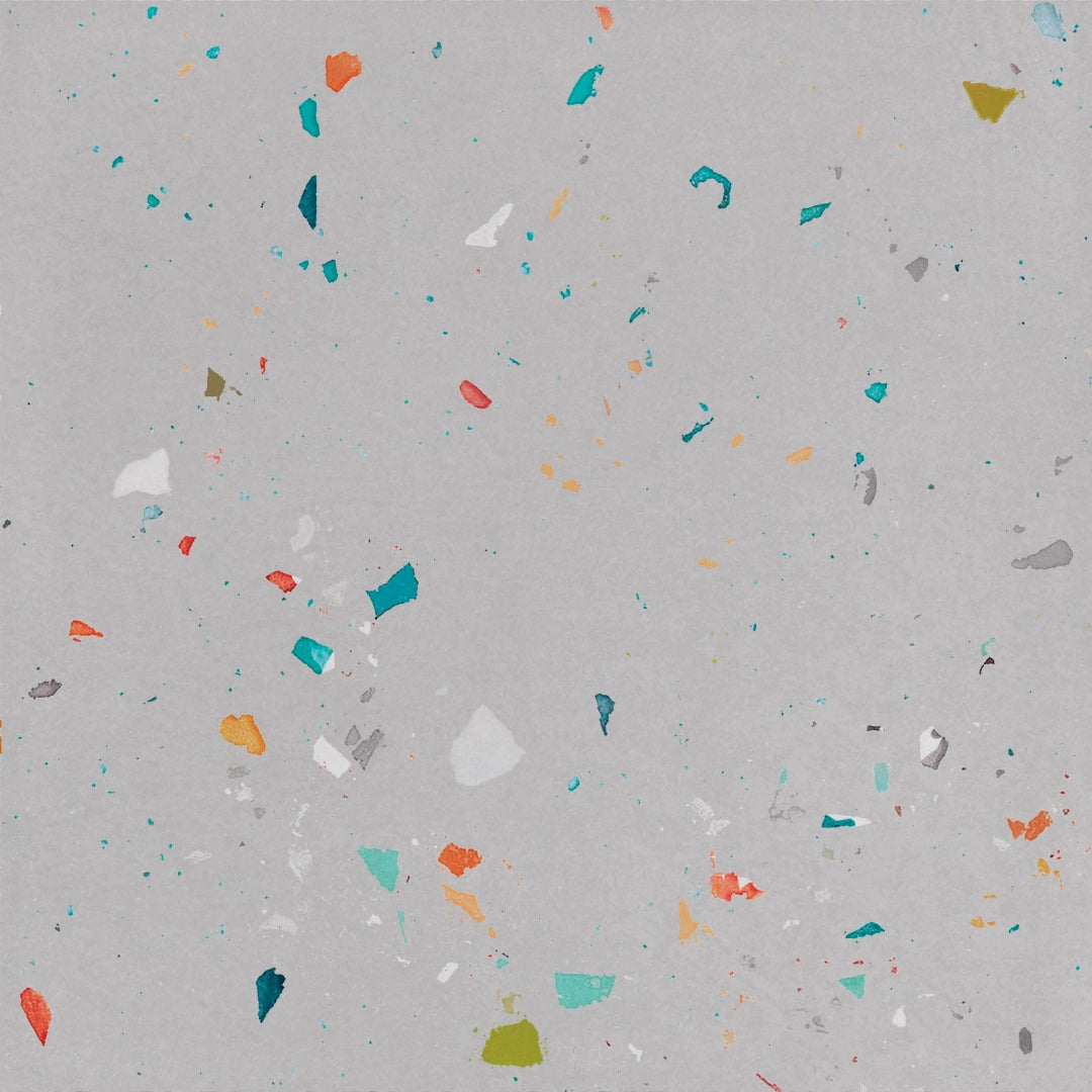 Wow Design, Drops - Color Drops Grey, Matt, 18.5x18.5cm, 10.00mm