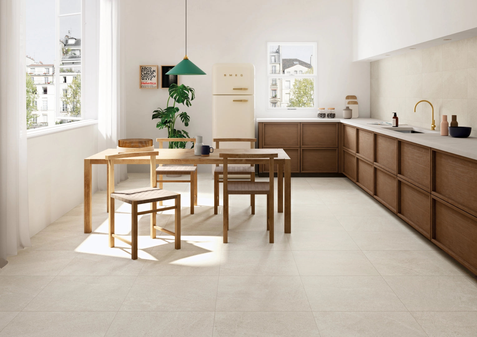 Blustyle, Yosemite - BGGYT20 - Rock, Naturale, 90x90cm, 9.50mm, Rett.