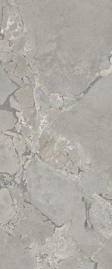 Provenza Ceramiche, Unique Infinity - EMLW - Grey Cobblestone, Naturale, 120x278cm, 6.50mm, Rett.