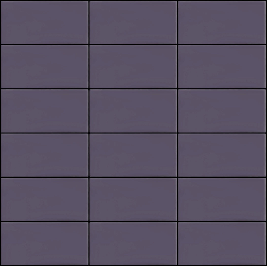 Appiani, Seta - SET 2007 - Prugna, Matte (5x10), 30x30cm, 7.20mm