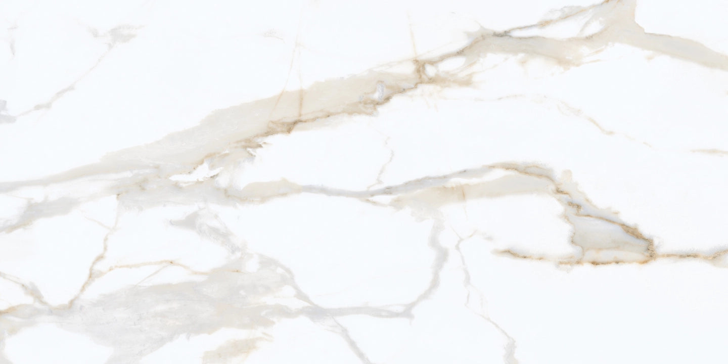 Keraben, Idyllic - Calacatta Gold, Honed, 60x120cm, 10.00mm, Rett.