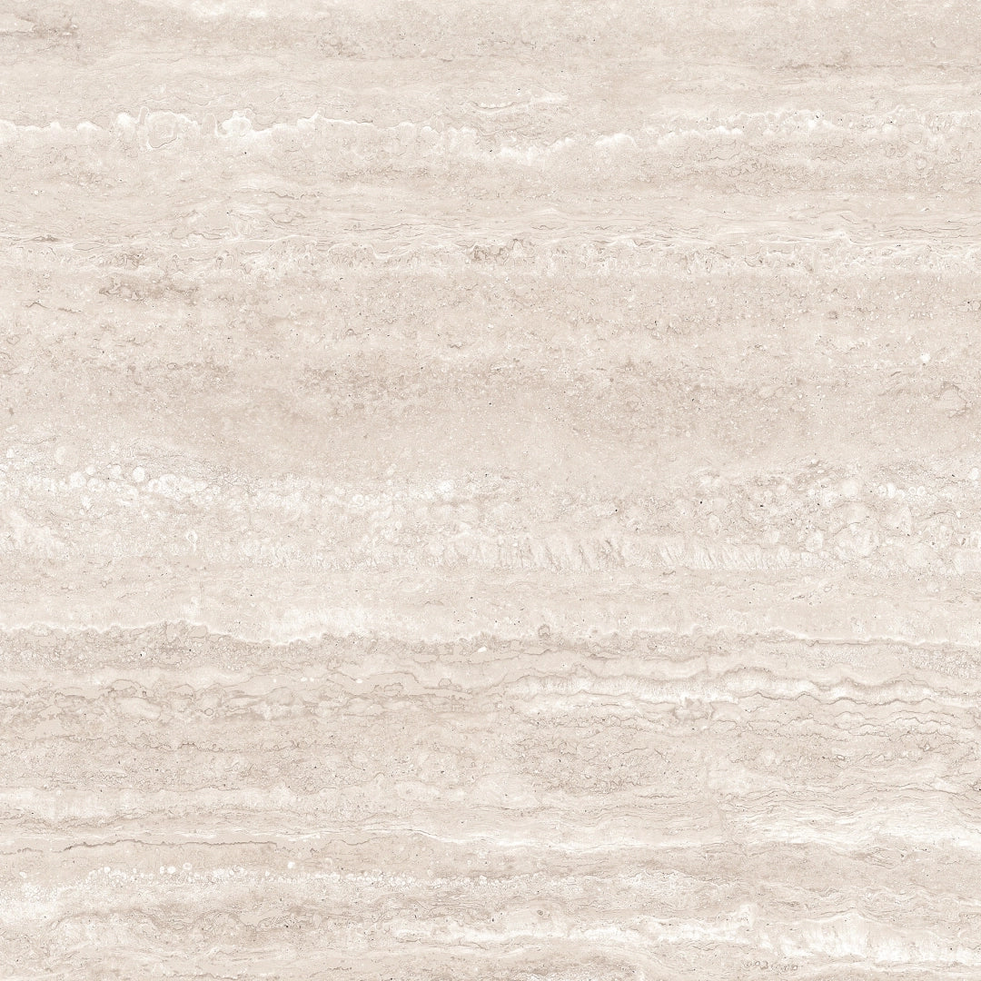 Ragno, Realstone Travertino - RCCL - Vein Bianco, Matt, 60x60cm, 9.00mm, Rett.