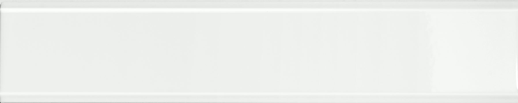 Quintessenza Ceramiche, Tinte - TNT101L - Bianco, Lucido, 5x25cm, 10.00mm, Rett.