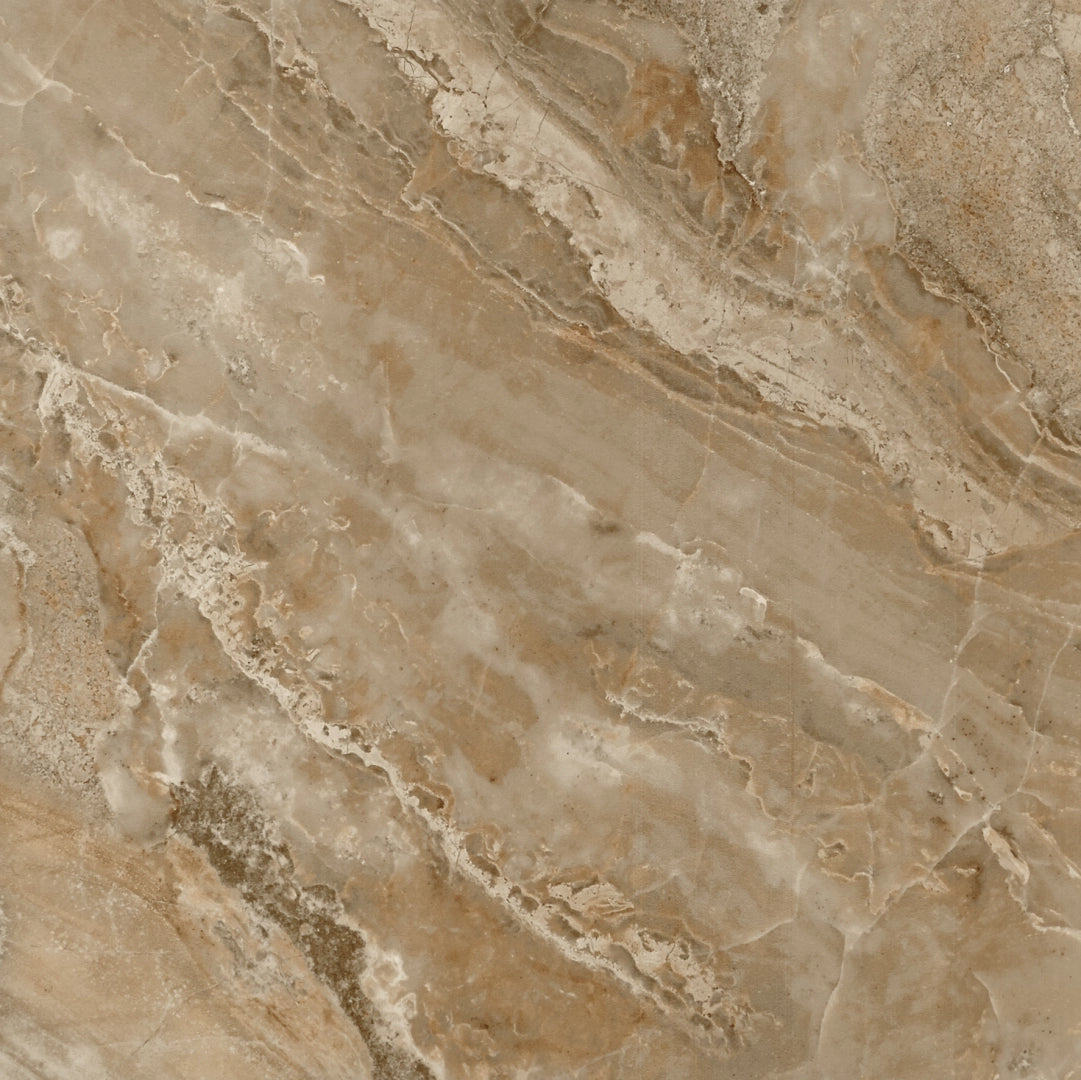 Stn Ceramica, Aura - BA1NES - Marròn, Brillo, 45x45cm, 10.00mm
