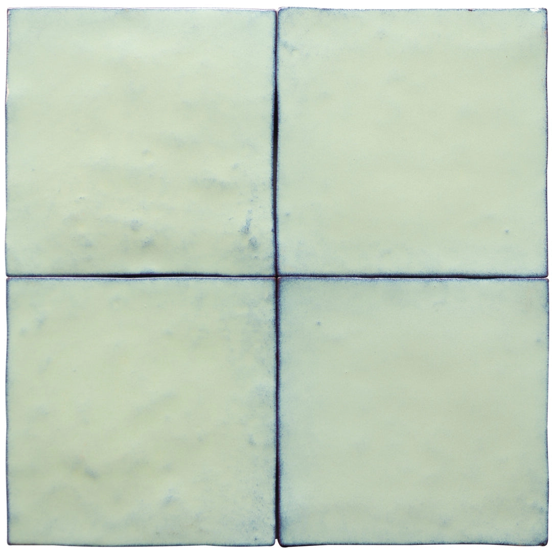 Cevica, Zelij Special - CEM14 - Agua Marina, Brillo, 10x10cm, 10.00mm