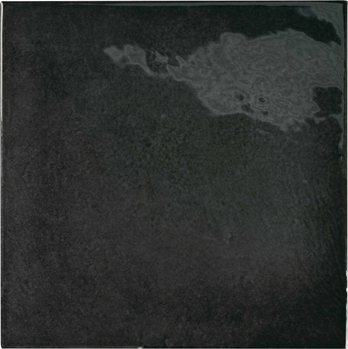 Equipe Ceramicas, Village - 25598---Black,-Lucido,-13.2x13.2cm,-9.00mm,-Rett.