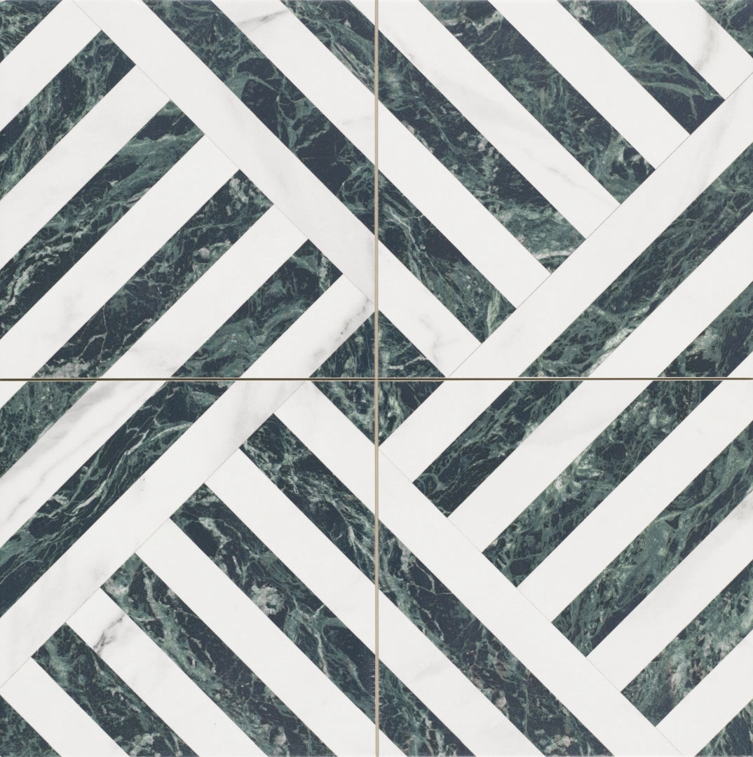 Realonda, Gatsby - Emerald, Satin, 44x44cm, 10.00mm