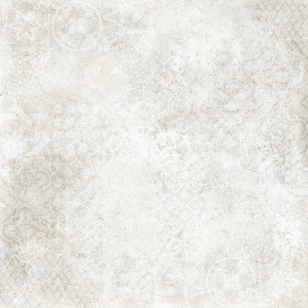 Tuscania Ceramiche, Meteora - L2T8 - Bianco, Naturale, 61x61cm, 9.00mm, Rett.