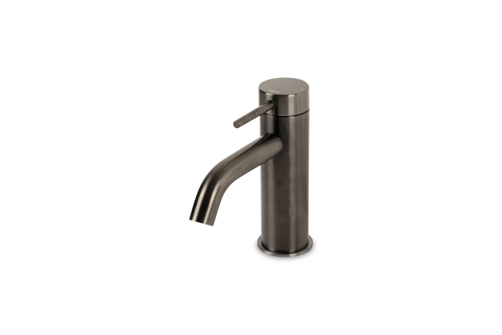 Lagoo - Garda - Wastafelmengkraan (regular)  - Geborsteld Gun Metal PVD - G1100GM