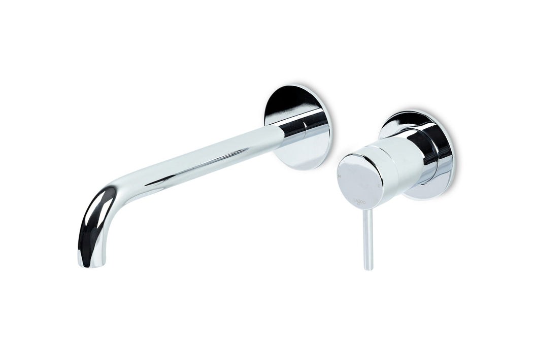 Lagoo - Garda - Inbouw wastafelmengkraan (afbouwdeel) met uitloop (22 cm)  - Chroom - G1200-22CH