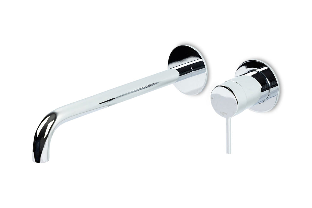 Lagoo - Garda - Inbouw wastafelmengkraan (afbouwdeel) met uitloop (26 cm) - Chroom - G1200-26CH