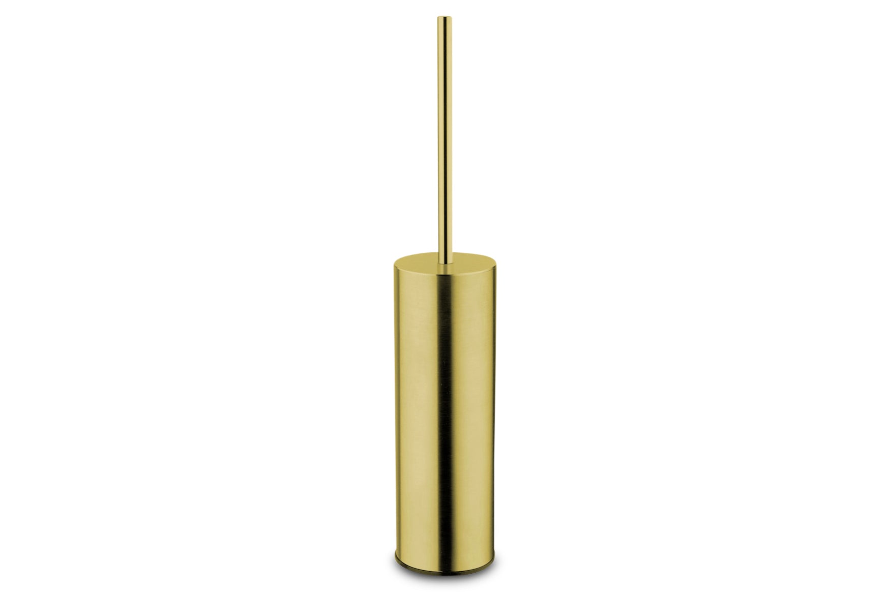 Lagoo - Garda - Toiletborstelhouder (staand) - Geborsteld Messing PVD - G6102BB