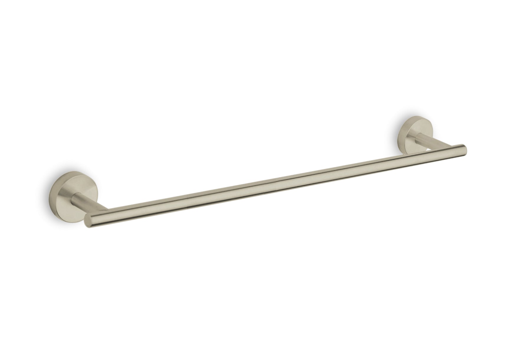Lagoo - Garda - Handdoekstang (60 cm) - Geborsteld Nikkel - G6105BN
