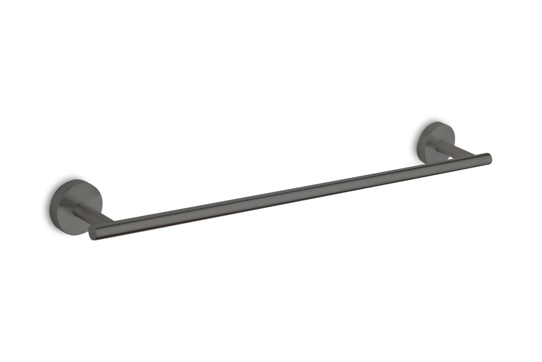 Lagoo - Garda - Handdoekstang (60 cm) - Geborsteld Gun Metal PVD - G6105GM